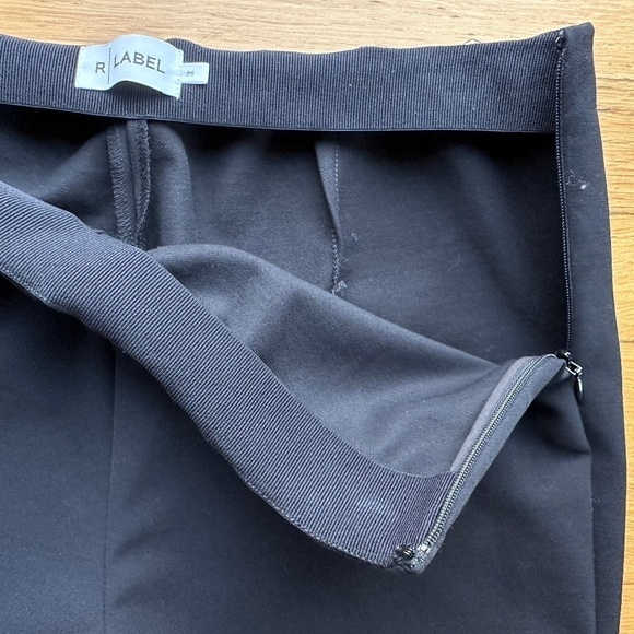 The Reset R Label Women's Crop Pants Ankle Straight Slim Black Sz M - Picture 6 of 11